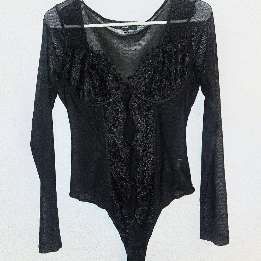 Lulus Long Sleeve Bodysuit